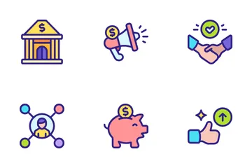 Geschäft Symbolpack