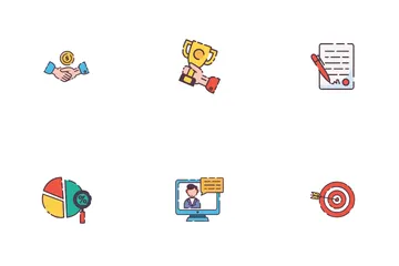 Geschäft Icon Pack