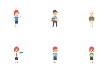 Geschäftsfiguren Symbolpack