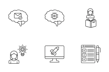 Geschäftsprojektplanung Symbolpack