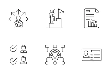 Geschäftsstrategie Symbolpack