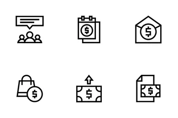 Geschäftsstrategie Symbolpack