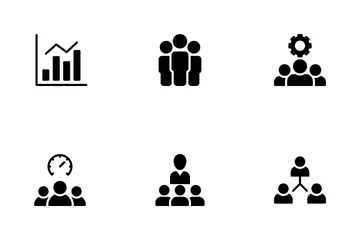 Gestão de negócios Pacote de Ícones