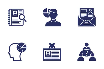 Gestão de RH Pacote de Ícones