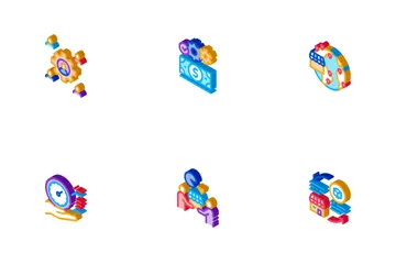Gestão terceirizada Icon Pack