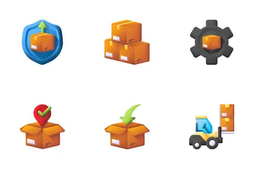 Gestion de almacenes Paquete de Iconos