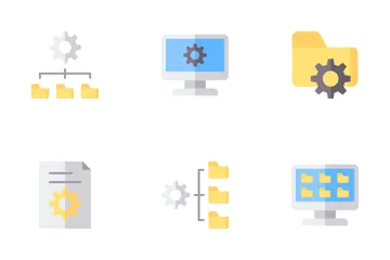 Gestión de archivos Paquete de Iconos
