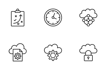 Gestión de datos Paquete de Iconos