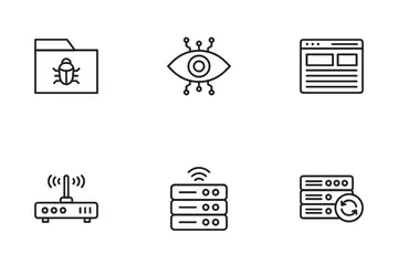 Gestión de datos Icon Pack