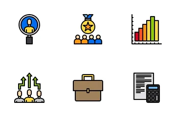 Gestión de equipos Paquete de Iconos