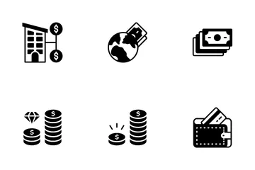 Gestion de l'argent Pack d'Icônes