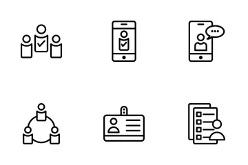 Gestion de projet Pack d'Icônes
