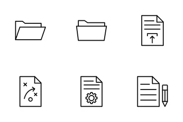 Gestion de projet Vol 2 Pack d'Icônes