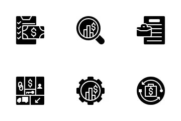 Gestión de proyectos Paquete de Iconos