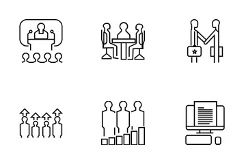  Gestión de proyectos Paquete de Iconos