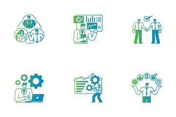 Gestion d'entreprise Pack d'Icônes