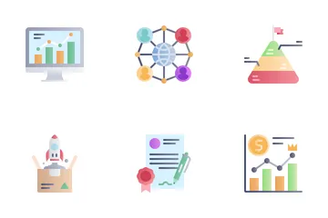 Gestion d'entreprise Pack d'Icônes