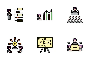 Gestion d'équipe Pack d'Icônes