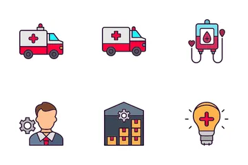 Gestion hospitalière Icon Pack