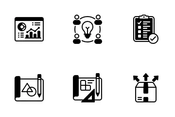 La gestion du cycle de vie du produit Pack d'Icônes