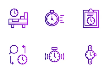 Gestion du temps Pack d'Icônes