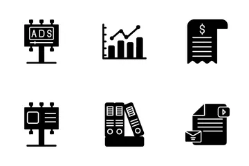 Administración de Empresas Paquete de Iconos