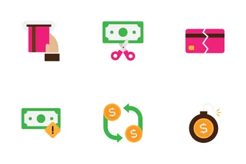 Direction financière Icon Pack