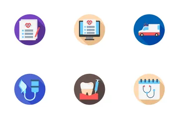 Gestión Hospitalaria Icon Pack