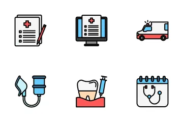 Gestion hospitalière Icon Pack