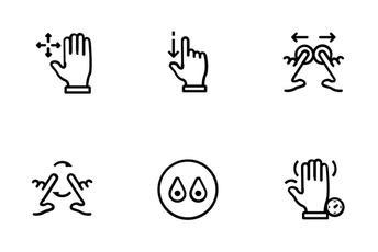Gesture And Touch Icon Pack
