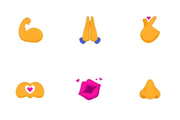 Gesture & Body Part Icon Pack