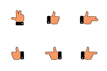 Gesture Stroke Icon Pack