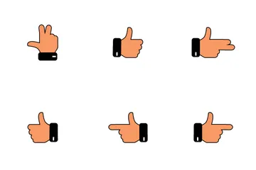 Gesture Stroke Icon Pack