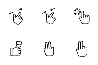 Gestures Icon Pack