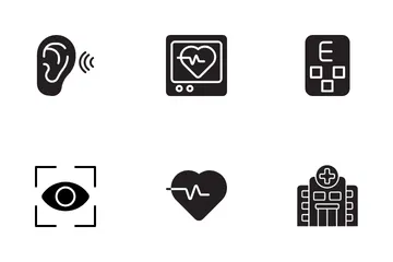 Gesundheits-Check Icon Pack