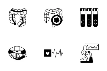 Gesundheits-Check Icon Pack