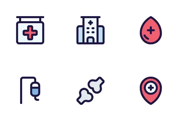 Gesundheitspflege Symbolpack
