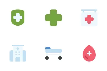 Gesundheitspflege Symbolpack