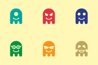Ghost Emoji Icon Pack