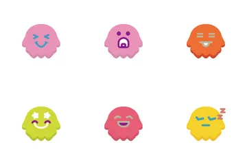 Ghost Emoji Icon Pack