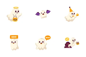 Ghost Halloween Icon Pack