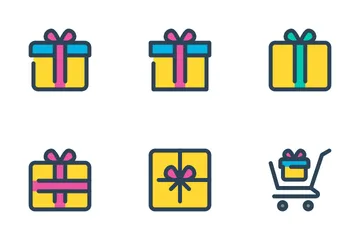 Gift Box Icon Pack