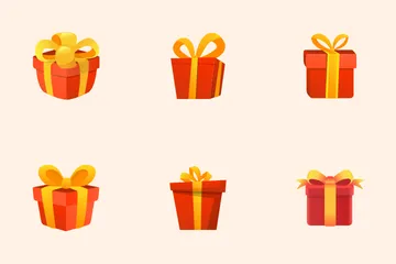 Gift Box Icon Pack