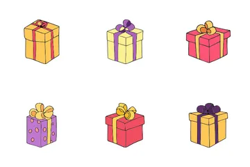 Gift Boxes Icon Pack