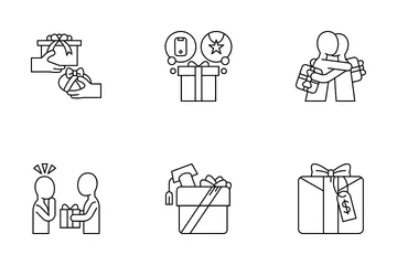 Gift Giving Icon Pack