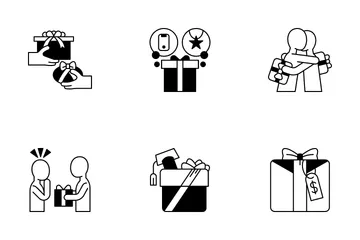 Gift Giving Icon Pack