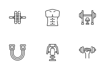 Gimnasia Paquete de Iconos