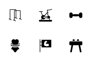 Gimnasia Paquete de Iconos