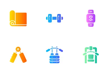 Gimnasia Paquete de Iconos