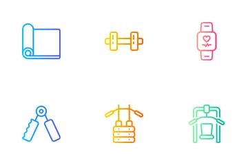 Gimnasia Paquete de Iconos